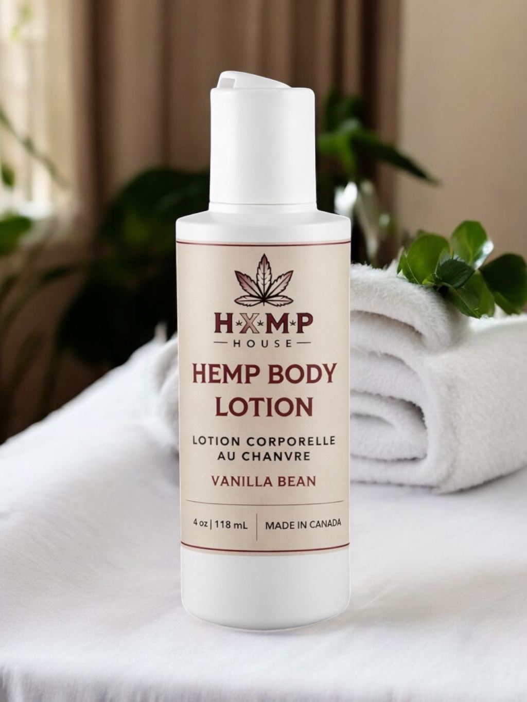 Hemp Body Lotion – Vanilla Bean